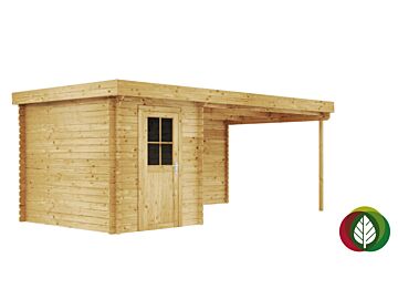 Blokhut Waterloo 28mm 600x250cm - Duxwood