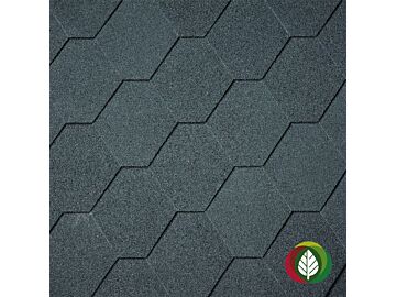 Dakshingles hexagonaal zwart