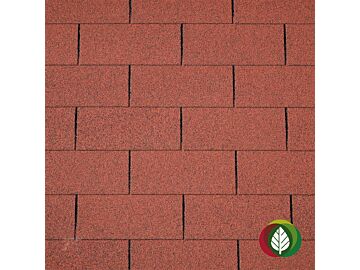 Dakshingles recht rood