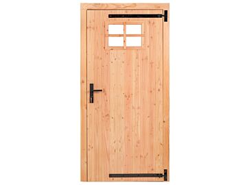 Enkele opgeklampte deur Douglas 100 x 205 cm - Rechtsdraaiend