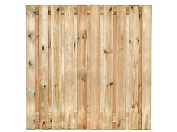 Tuinscherm Enschede geïmpregneerd 21-planks 