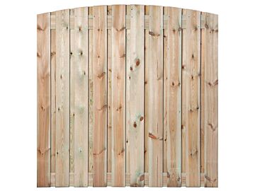 Tuinscherm Enschede Toog 21-planks 180x180cm