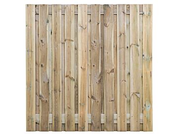 Tuinscherm Haaksbergen geïmpregneerd 21-planks 180x180cm