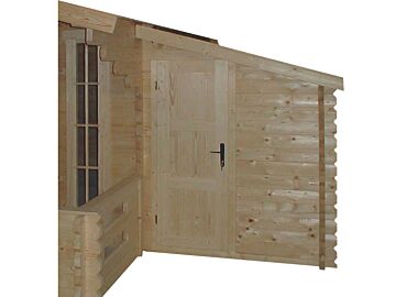 Blokhut aanbouw 38 Interflex 163x380cm