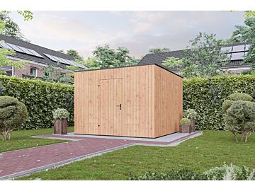 Moderne blokhut Kubix 250 x 250 cm Douglas 