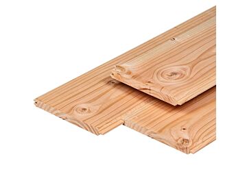 Douglas Dakbeschot - Veer en groef plank 1.8x19.5cm