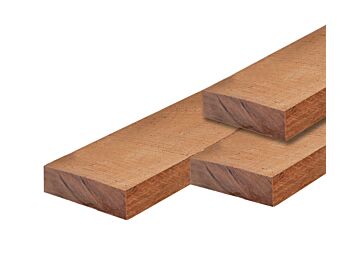 Balk - Ligger Hardhout 5x15cm - Klasse 1