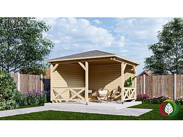 Paviljoen P3555 Interflex 330x330cm