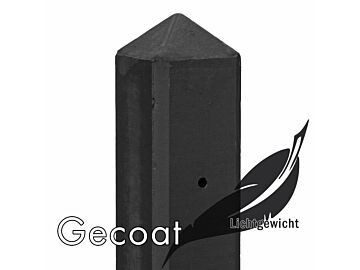 Betonpaal Schelde antraciet gecoat 8.5x8.5cm