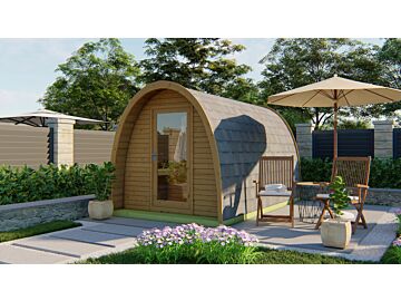 Pod Sauna Tolva 230 x 396 cm Thermowood