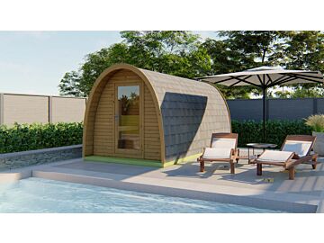 Pod Sauna Tolva 230 x 480 cm Thermowood