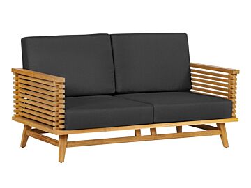Teak 2-zits bank Riverside