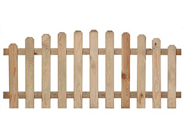 Tuinhek toog geïmpregneerd grenen hout 