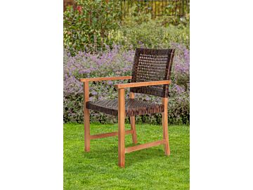 Tuinstoel Madiun teak (per 2 stuks)
