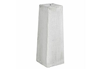 Betonpoeren wit grijs 18x18-15x15cm - M16