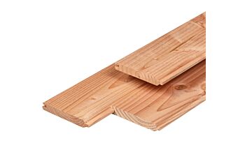 Douglas Dakbeschot - Veer en groef plank 1.6x11.6cm 