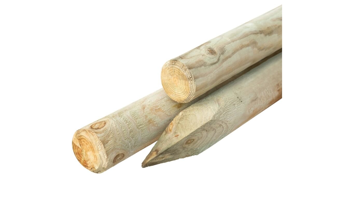 Ronde paal tuin palissade Ø 8x250cm