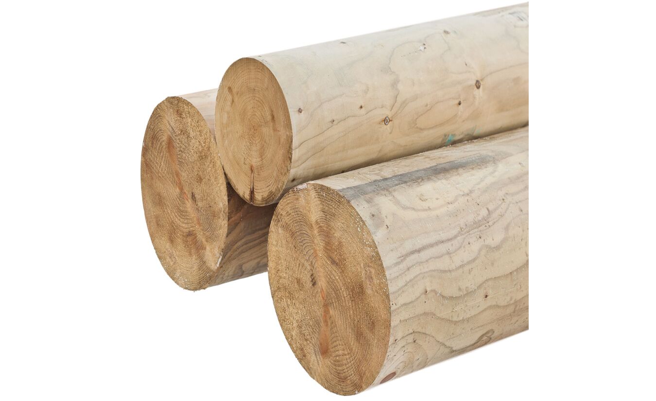 Ronde palen schommel / leilinde paal diameter Ø 20x600cm