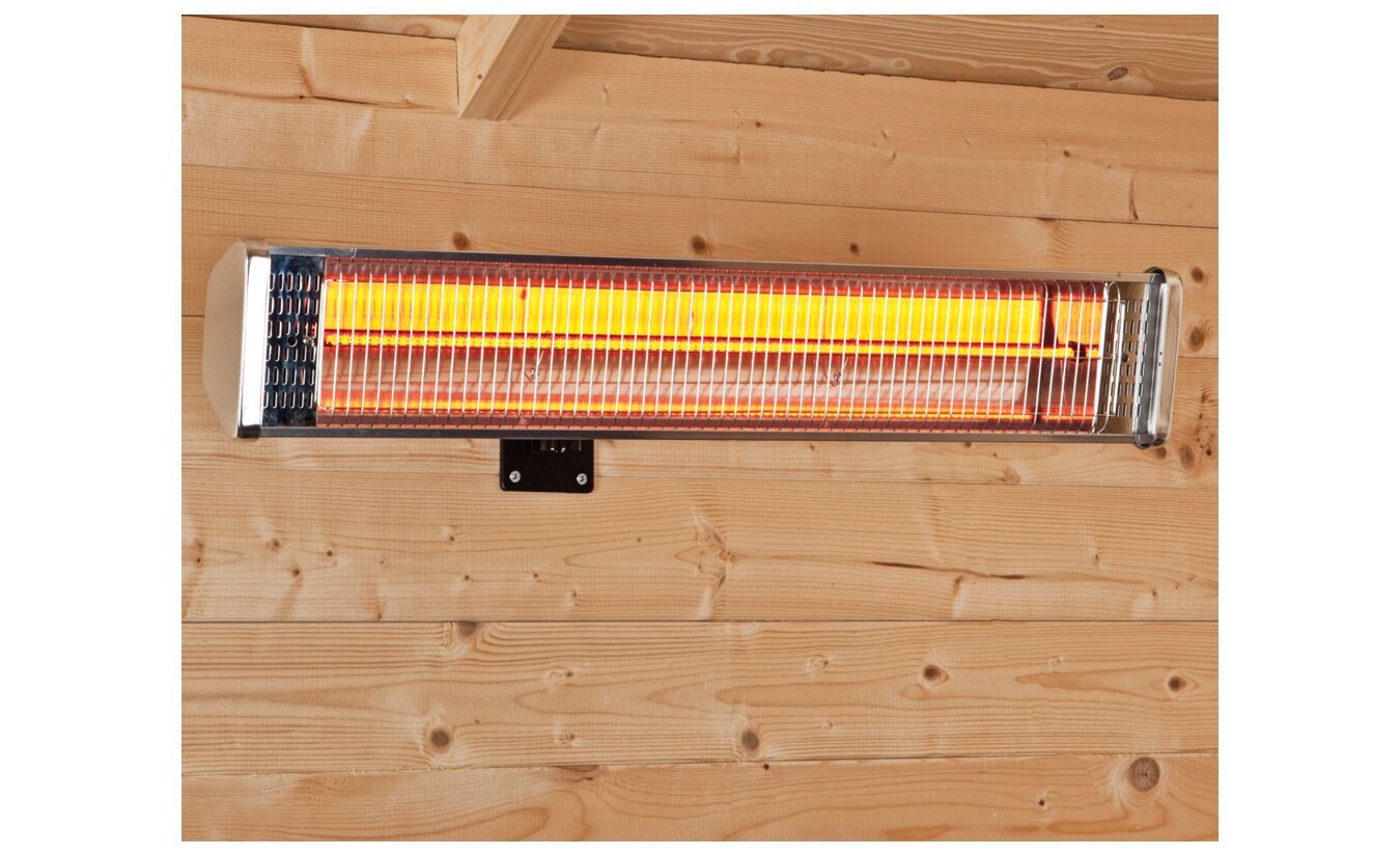 Heater wandmodel 1800W met wandsteun en afstandsbediening