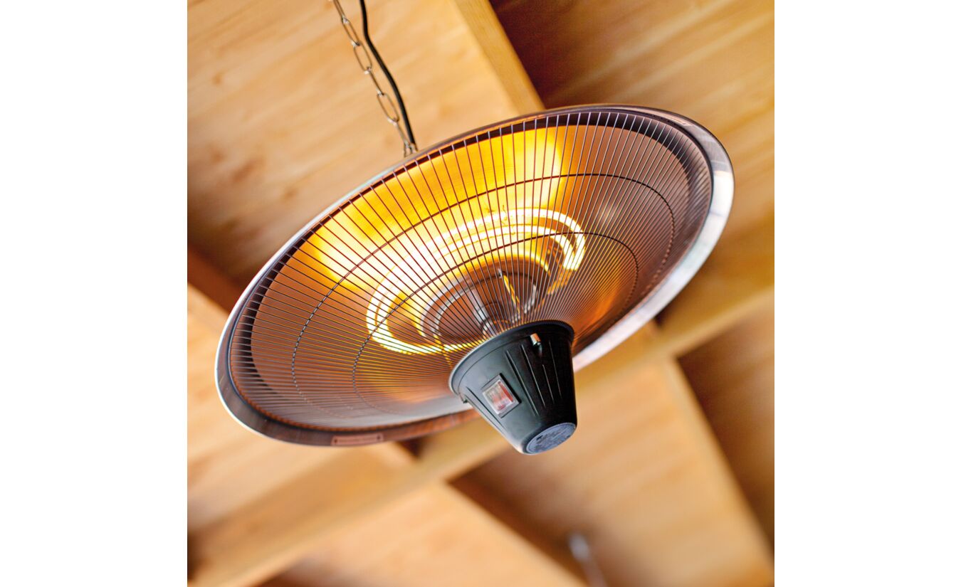 Heater hangend model 900-1200-1800W met afstandsbediening