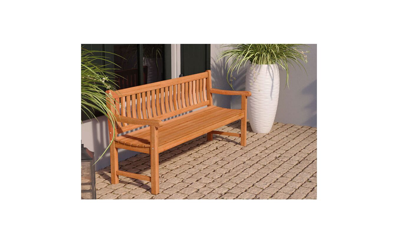 Teak hardhout tuinbank Bretagne 120x91cm