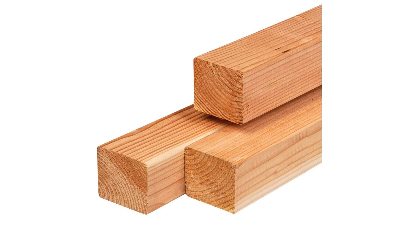 Red Class Wood constructie balk 4.5x4.5x300cm geschaafd