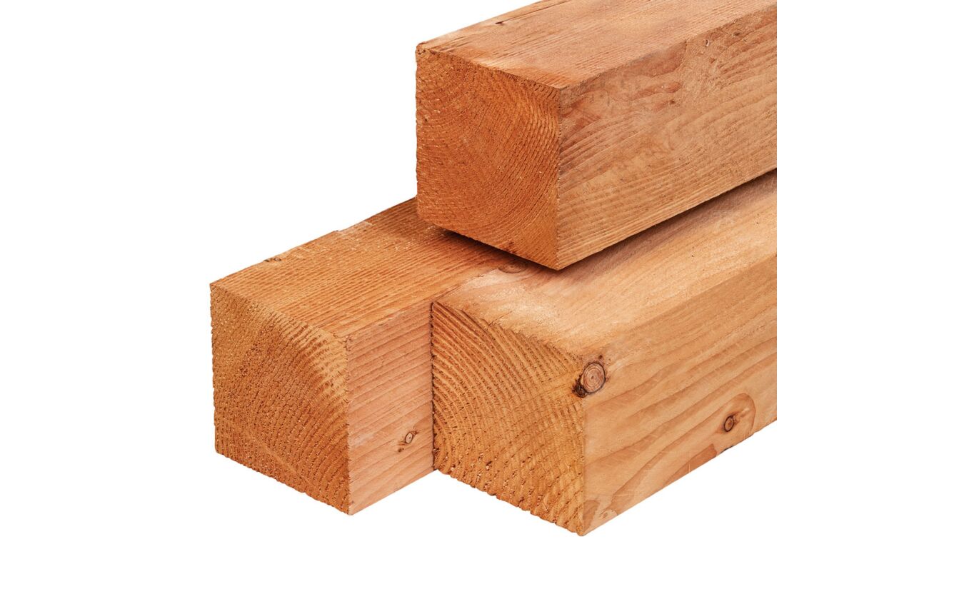 Tuinpalen Red Class Wood 14x14x300cm