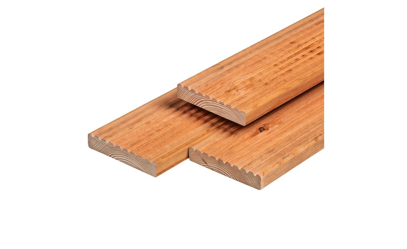Vlonderplanken Red Class Wood 2.8x14.5x500cm