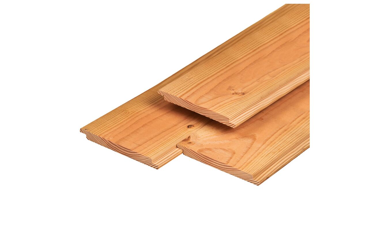 Red Class Wood dubbel lip profiel planken 1.8x19.0x300cm