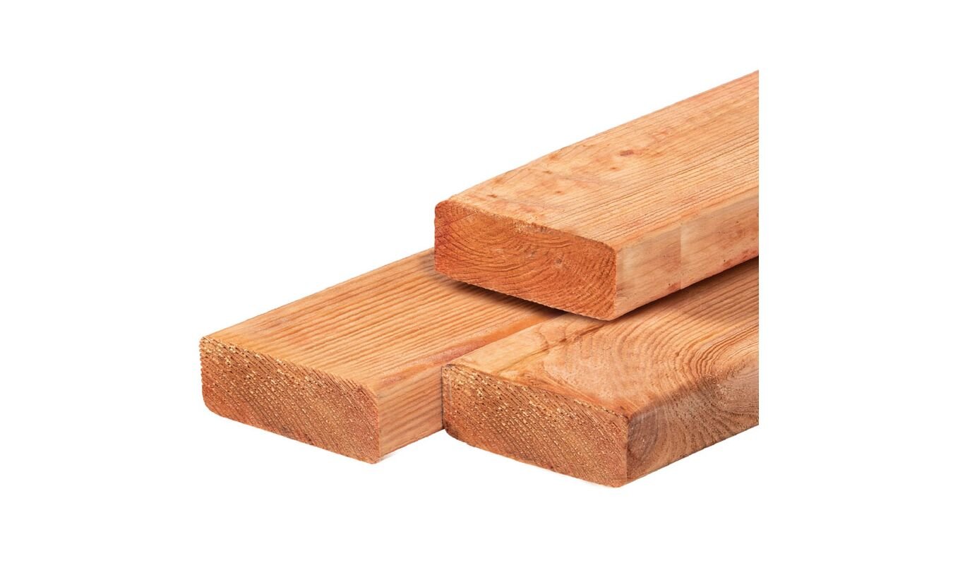 Red Class Wood constructie balk 6.5x19.5x300cm geschaafd