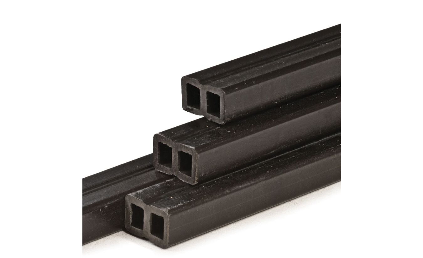 Ligger Composiet Antraciet WPC 3x5x220cm