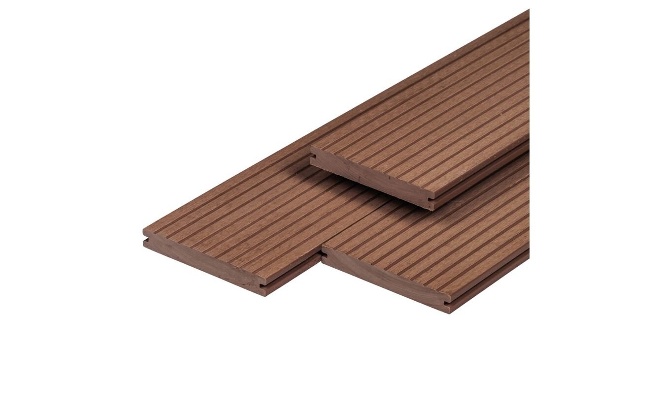 Vlonderplank Massief WPC Excellent 2.0x14x400cm Coffee