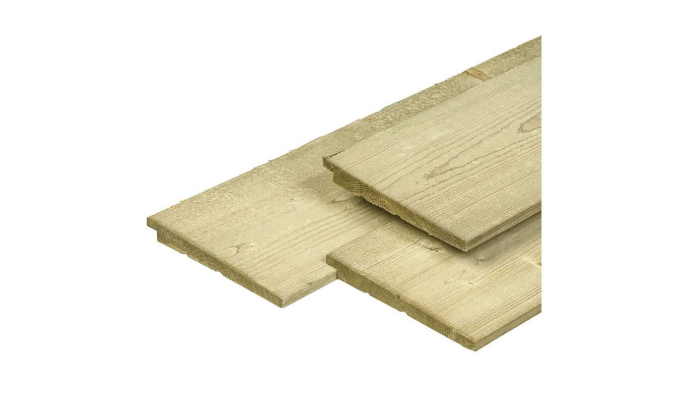 Zweeds Rabat geimpregneerd Noord Europees vuren 2.2x19.5x420cm