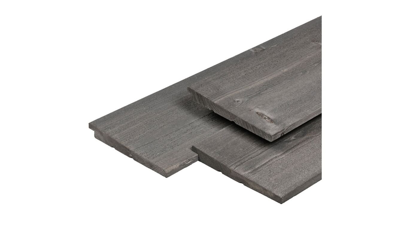 Zweeds Rabat zilvergrijs geimpregneerd vuren 2.2x19.5x420cm