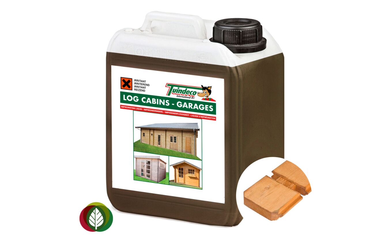 Impregneermiddel voor zelf impregneren bruin 2.5 ltr