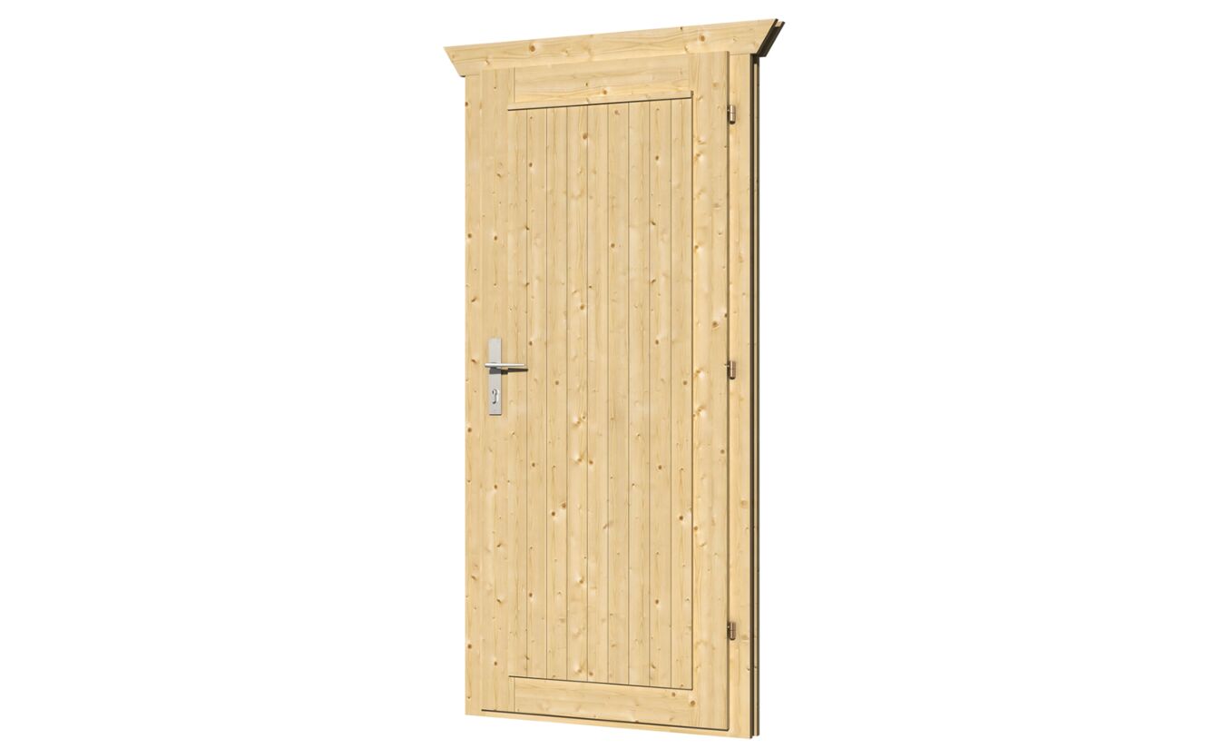 Enkele deur dicht rechtsdraaiend 83x190cm