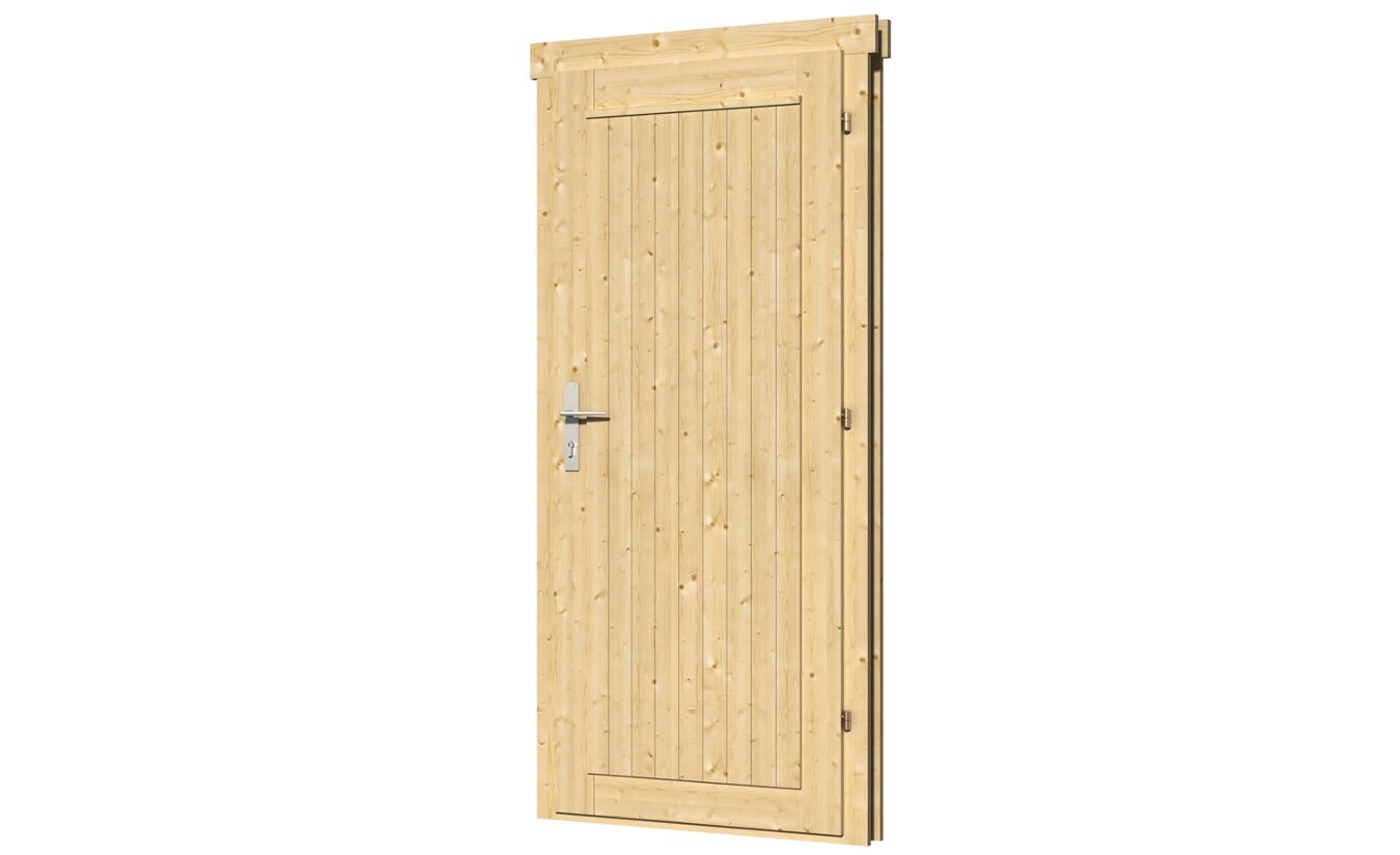 Enkele deur dicht rechtsdraaiend 83x188cm