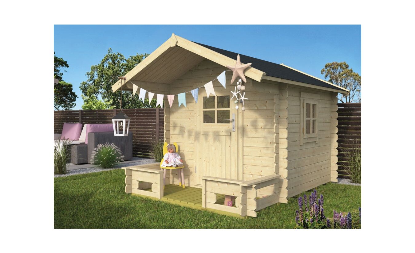 Houten speelhuisje Finland B190xD260cm