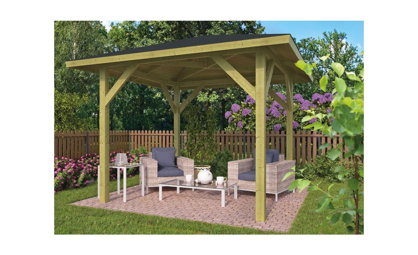 Prieel Tourist 338x338cm Tuindeco