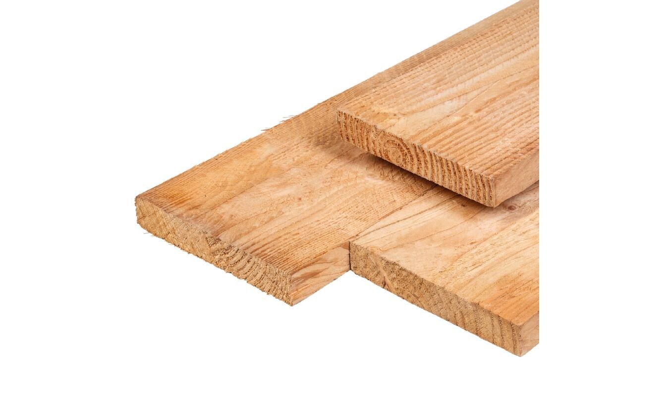 Douglas plank constructiehout 2.8x24.5x400 cm