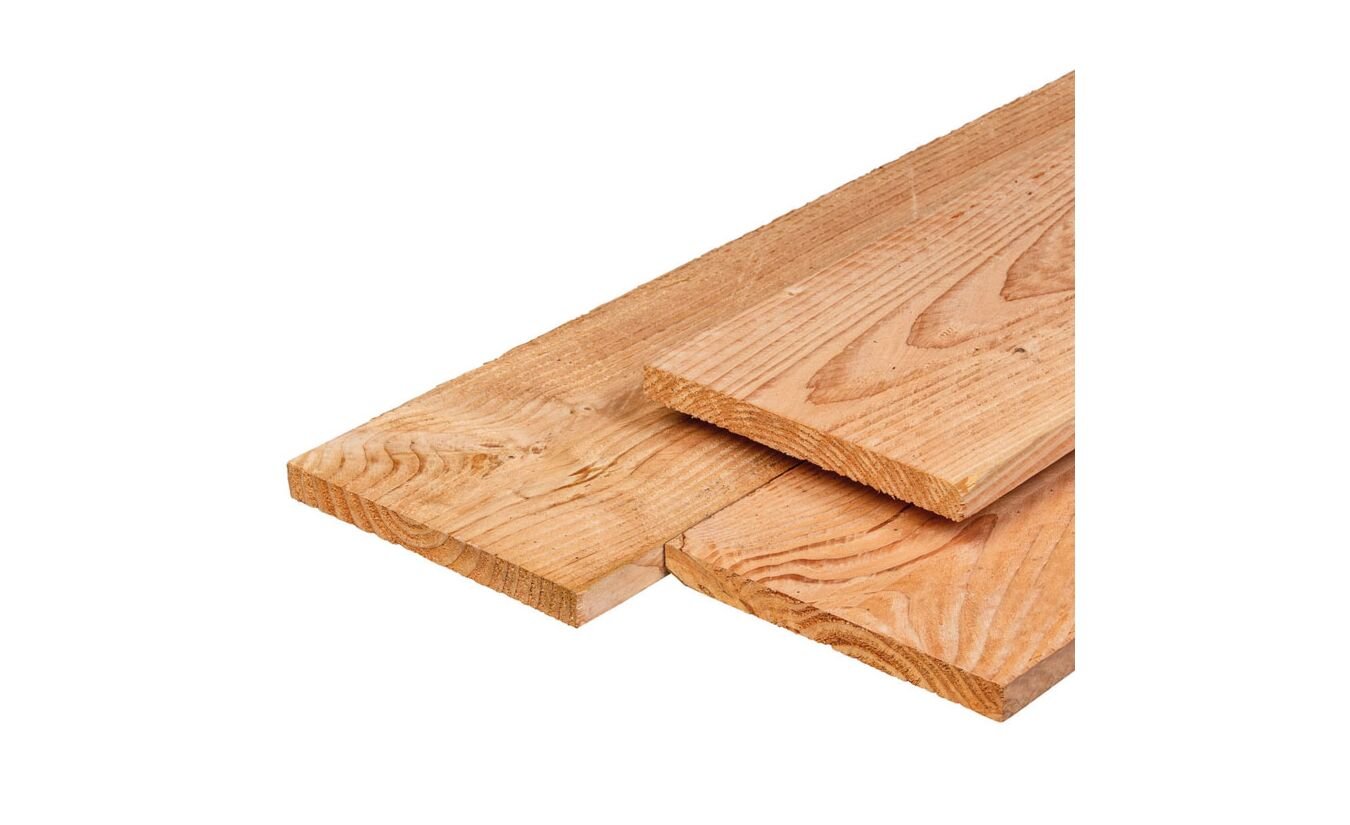 Tuinplank Lariks Douglas 2.2x20cm schuttingplank