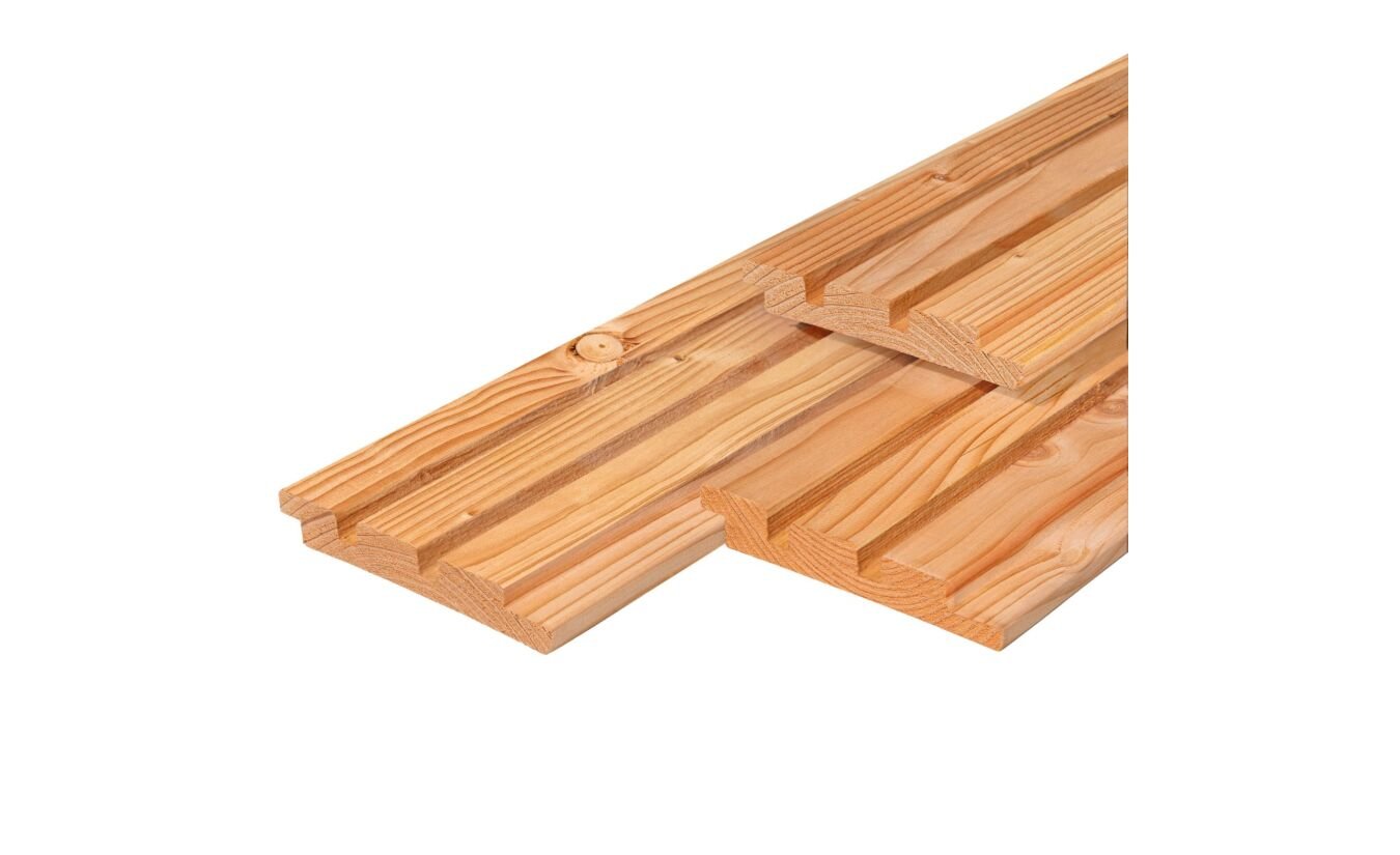 Deens Rabat Douglas - Triple Profiel - 1.9x13x490 cm