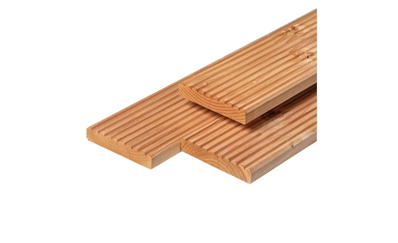 Lariks Douglas vlonderplank 2.8x14.5x300cm