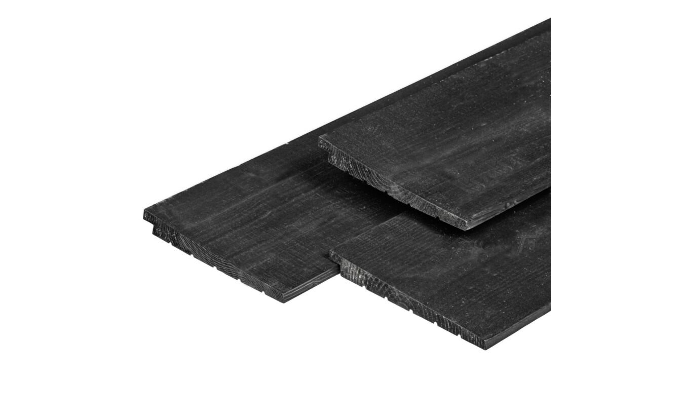 Zweeds Rabat zwart geïmpregneerd Douglas 2.2x19.5x500m