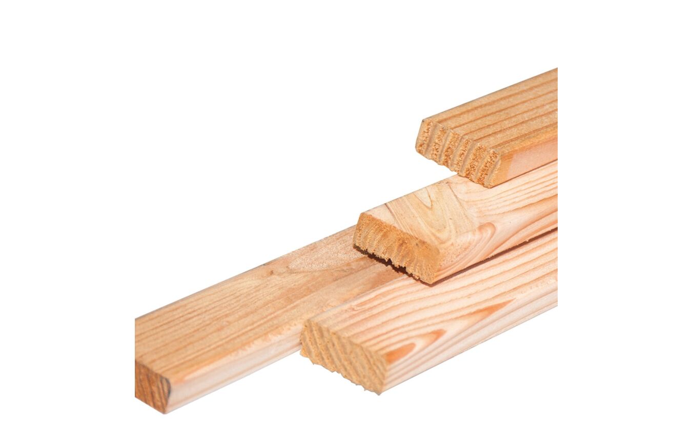 Lariks/douglas Rhombus regel 2x6.5x180cm