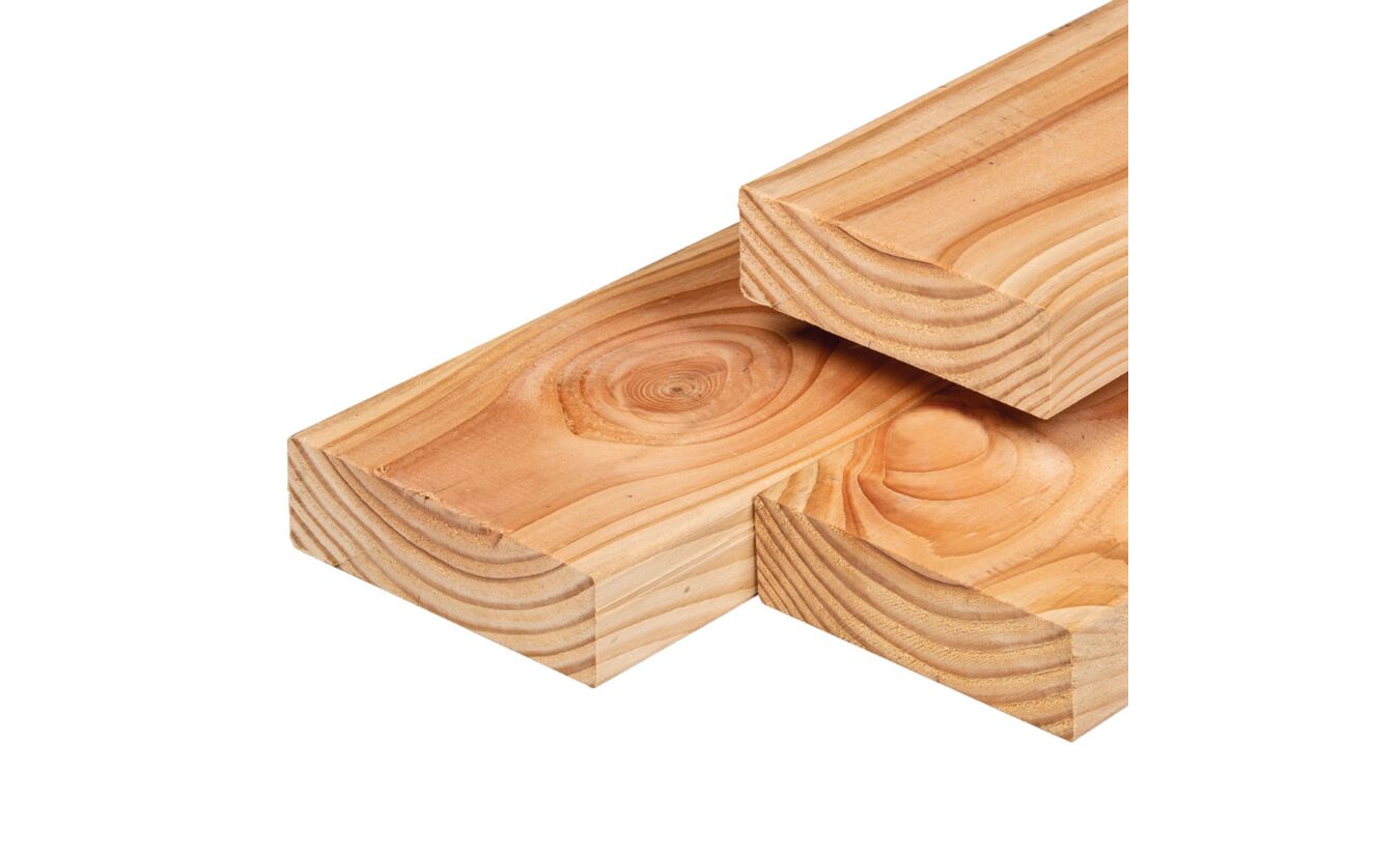 Lariks Douglas constructie balk 6.5x21.0x300cm geschaafd