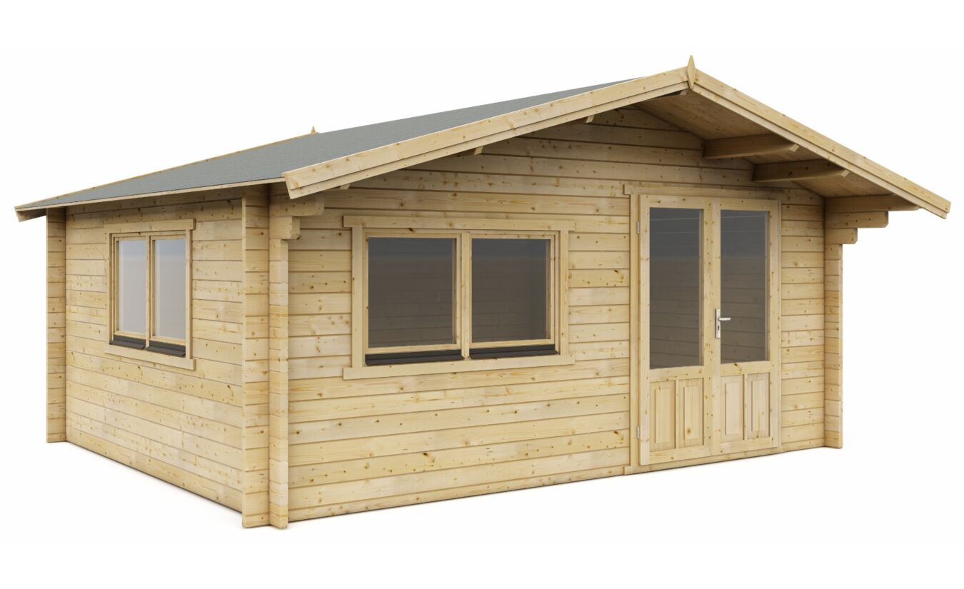 Blokhut 5x4 Interflex 540x440cm