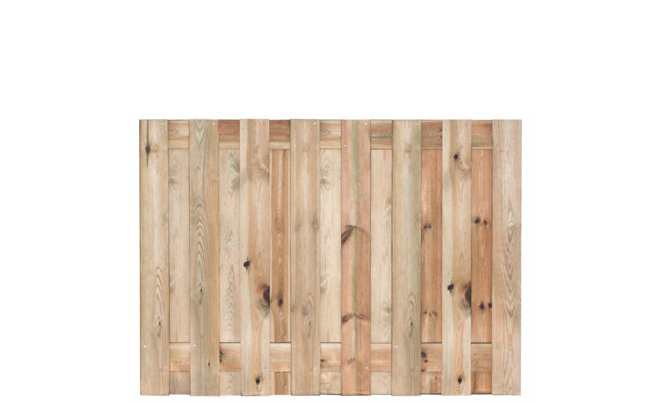 Tuinscherm geimpregneerd Coevorden 17-planks 130x180cm