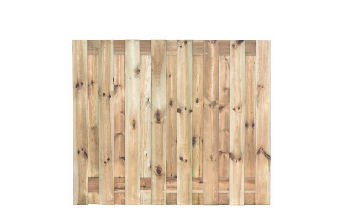 Tuinscherm geimpregneerd Coevorden 17-planks 150x180cm