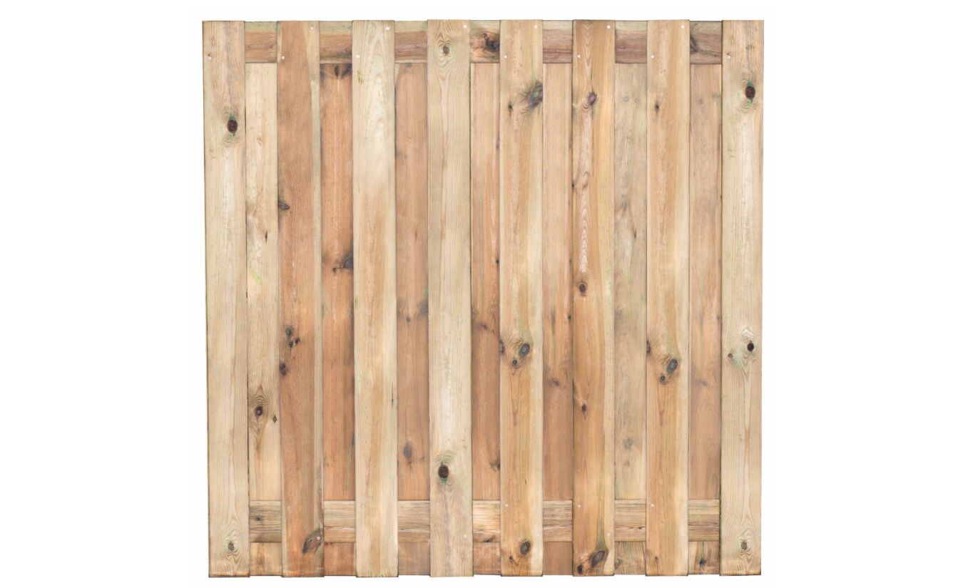 Tuinscherm geimpregneerd Coevorden 17-planks 180x180cm